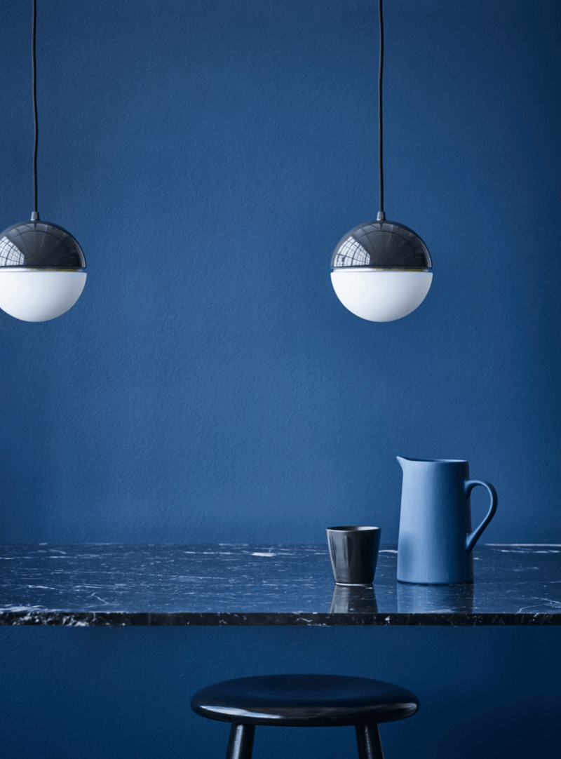 Macaroon Pendant - Lucie Kaas - Pendants - Dark Grey - Small - HORNE