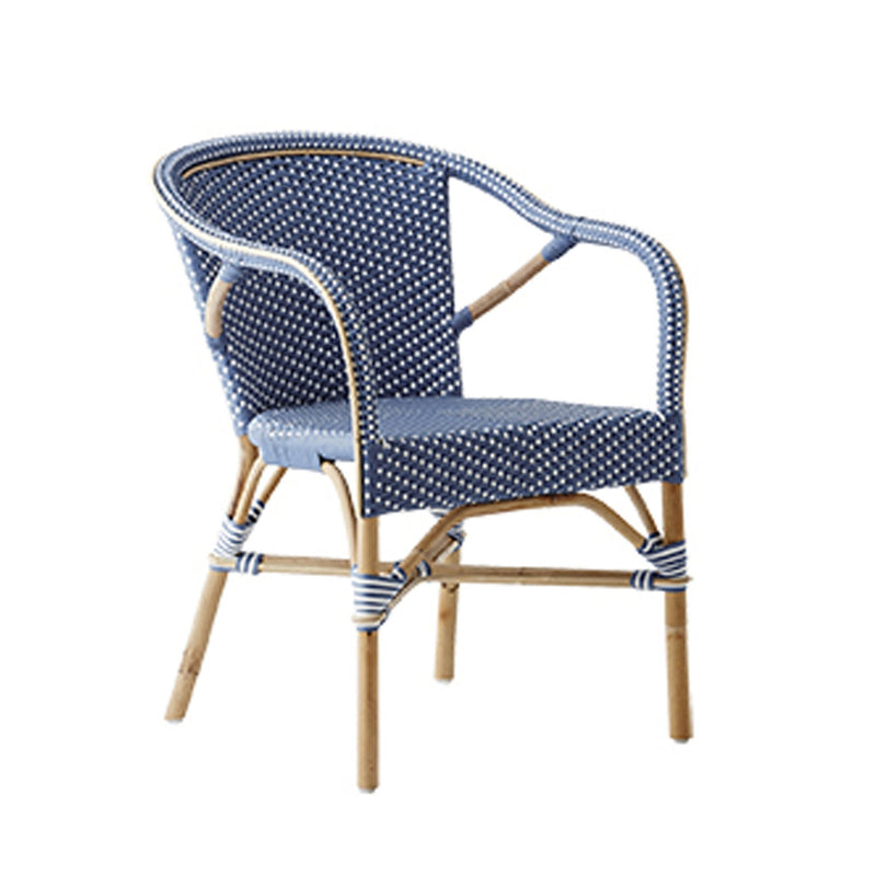 Madeleine Arm Chair - Sika Design - Chairs - Cappuccino / White Dots - HORNE
