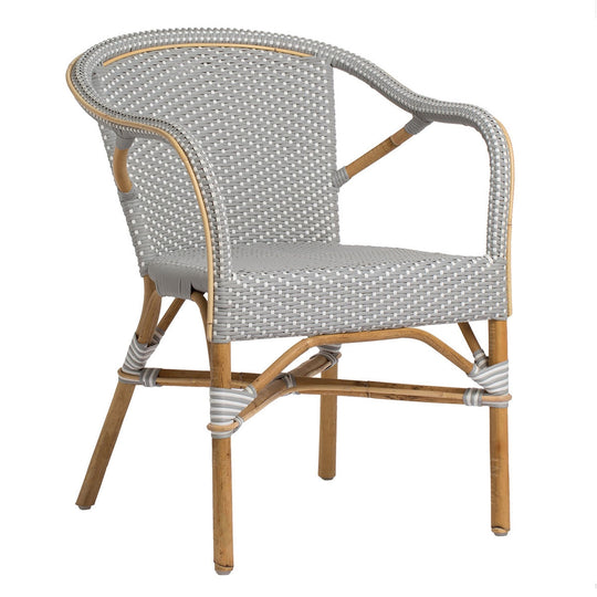 Madeleine Arm Chair - Sika Design - Chairs - Grey / White Dots - HORNE