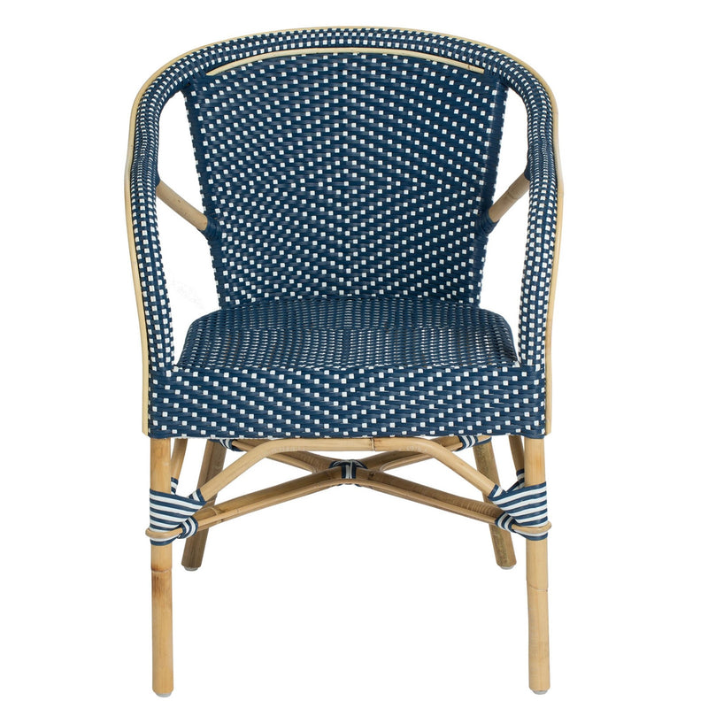 Madeleine Arm Chair - Sika Design - Chairs - Cappuccino / White Dots - HORNE
