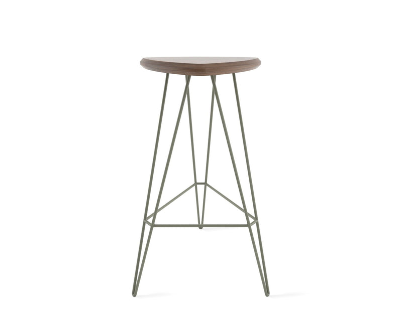 Madison Bar Stool - Tronk - Stools + Benches + Ottomans - Maple - Blood Red - HORNE