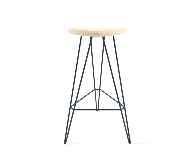 Madison Bar Stool - Tronk - Stools + Benches + Ottomans - Maple - Blood Red - HORNE