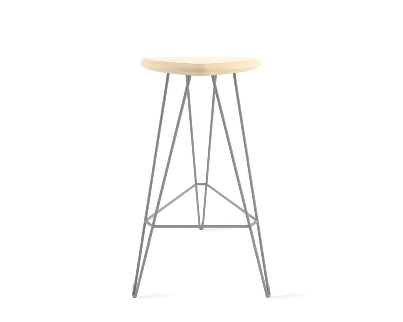 Madison Bar Stool - Tronk - Stools + Benches + Ottomans - Maple - Blood Red - HORNE