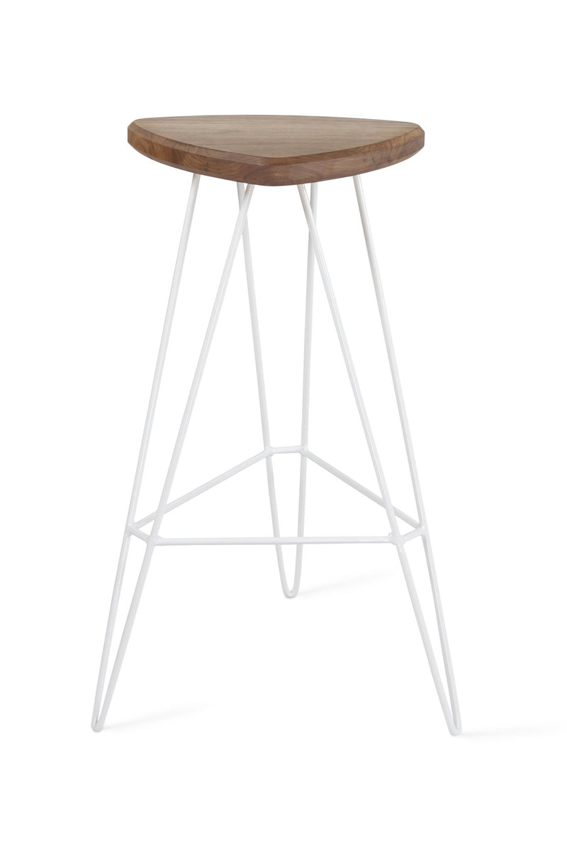 Madison Bar Stool - Tronk - Stools + Benches + Ottomans - Maple - Blood Red - HORNE