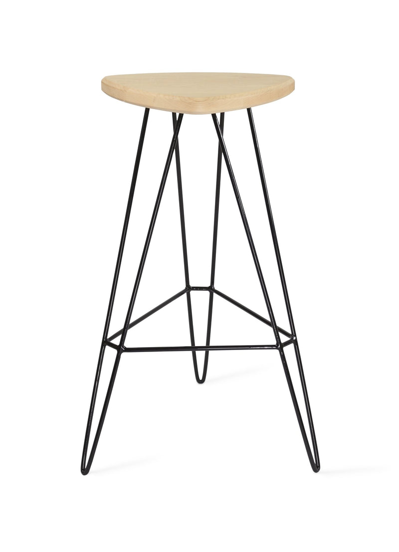 Madison Bar Stool - Tronk - Stools + Benches + Ottomans - Maple - Blood Red - HORNE