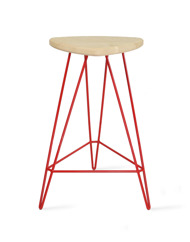 Madison Counter Stool - Tronk - Stools + Benches + Ottomans - Maple - Black - HORNE