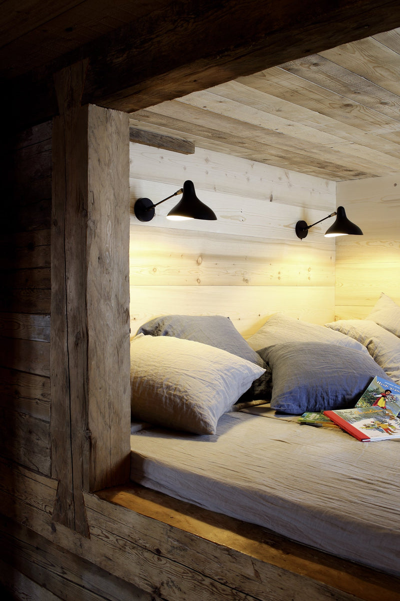 Mantis BS5 SW Wall Lamp - DCW Editions - Wall Sconces - Black - HORNE