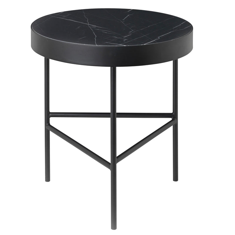 Marble Table - Medium - Ferm Living - Tables + Desks - Black - HORNE