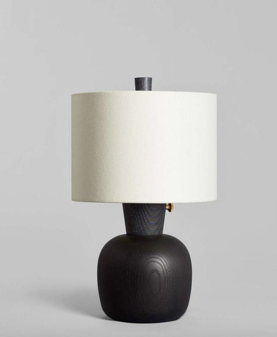 Marty III Table Lamp - Pletz - Table + Task - Matte Black/Navy Neck and Finial - No Perforated Metal diffuser - HORNE