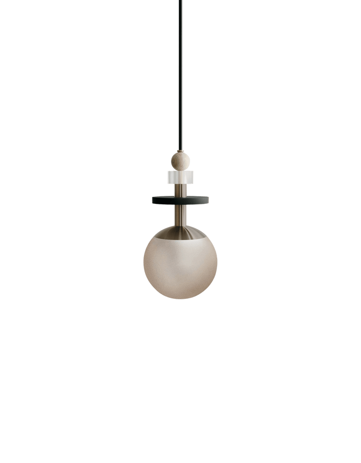 Maru Pendant - Antique Brass - Ladies & Gentlemen - Pendants - 6" - Short - Bronze Translucent - HORNE