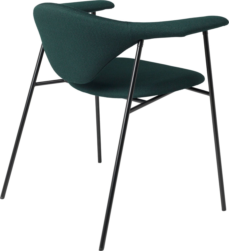 Masculo Dining Chair Upholstered - 4 - Leg Base - Gubi - Chairs - Gabriel Tempt - 60152 - HORNE