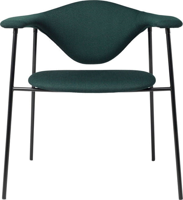 Masculo Dining Chair Upholstered - 4-Leg Base