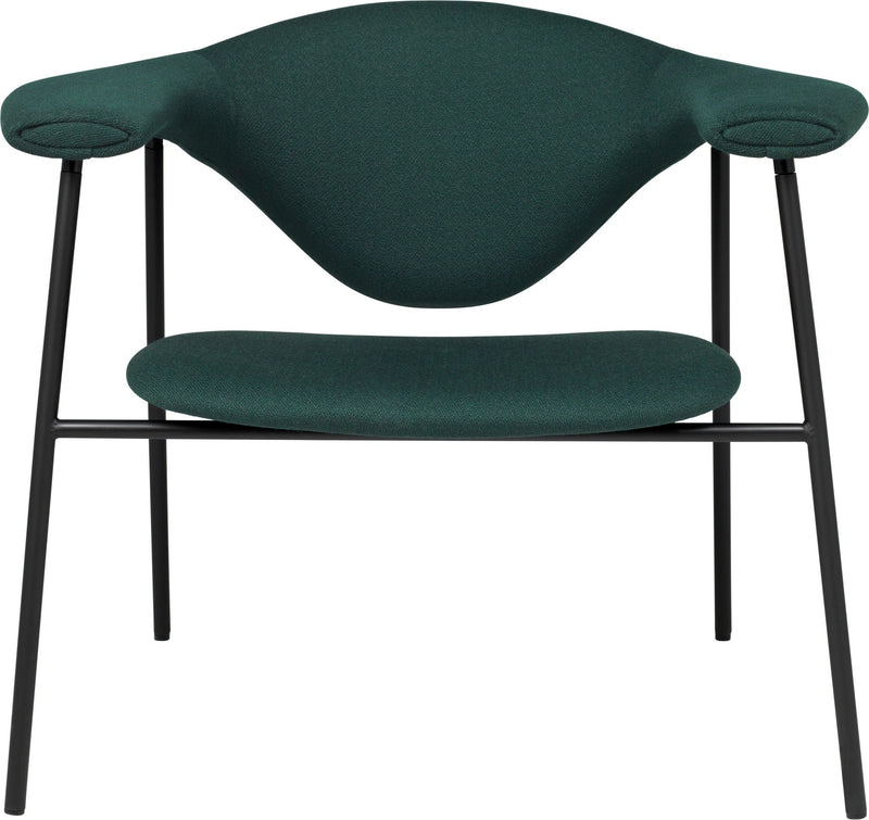 Masculo Lounge Chair Upholstered - 4 - Leg Base - Gubi - Chairs - Gabriel Tempt - 60152 - HORNE