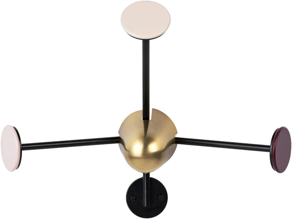 Matégot Coat Rack - Gubi - Coat + Key Racks - Vintage Red - HORNE