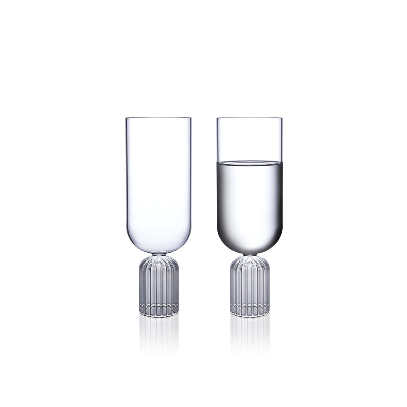 May Medium Tall Glass - Set of 2 - Fferrone Design - Glassware - HORNE
