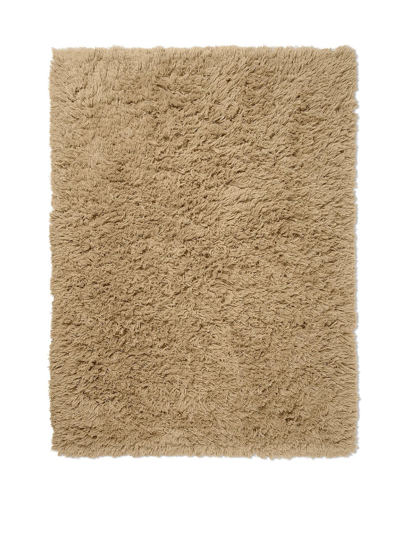 Meadow High Pile Rug - Ferm Living Rugs - Small - Light Sand - HORNE