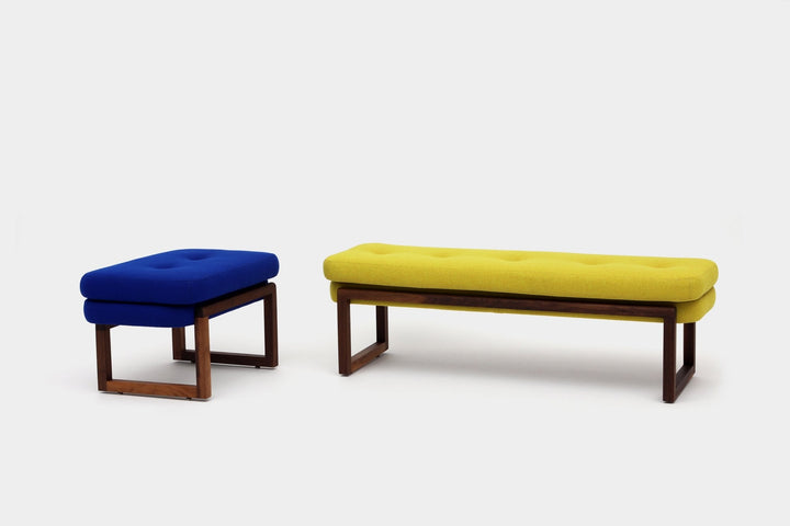 Melinda Bench 30 - Without Shelf - Artless - Stools + Benches + Ottomans - Berry Red - HORNE