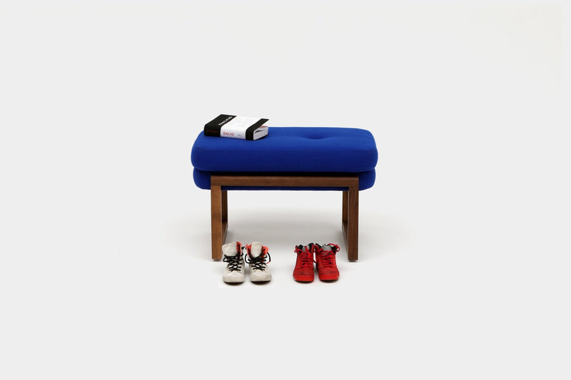 Melinda Bench 30 - Without Shelf - Artless - Stools + Benches + Ottomans - Berry Red - HORNE