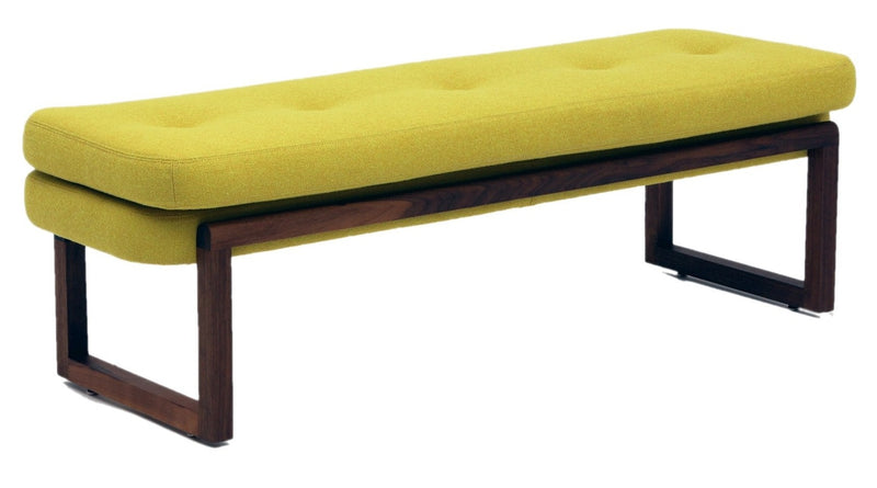 Melinda Bench 42 - Without Shelf - Artless - Stools + Benches + Ottomans - Berry Red - HORNE