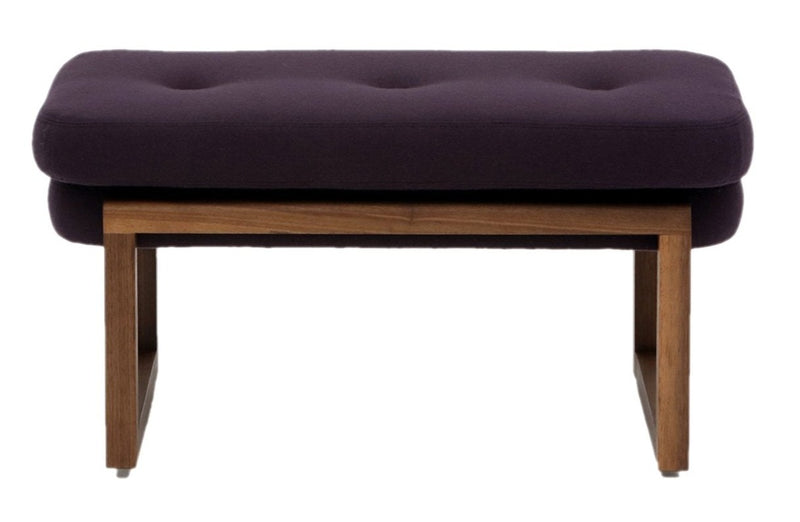 Melinda Bench 48 - Without Shelf - Artless - Stools + Benches + Ottomans - Berry Red - HORNE