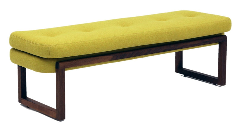 Melinda Bench 48 - Without Shelf - Artless - Stools + Benches + Ottomans - Berry Red - HORNE