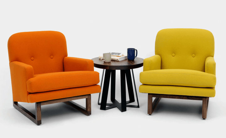 Melinda Chair - Artless - Chairs - Wool - Berry Red - HORNE