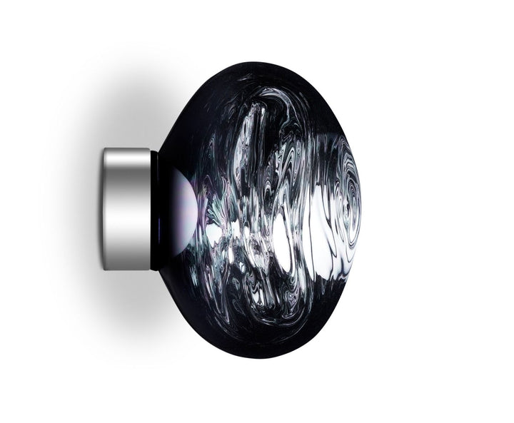 Melt Mini LED Surface Light - Tom Dixon - Wall Sconces - Light Smoke - HORNE