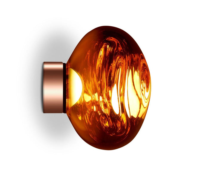 Melt Mini LED Surface Light - Tom Dixon - Wall Sconces - Light Smoke - HORNE