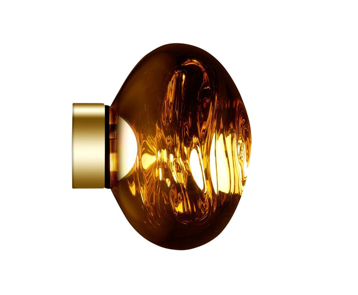 Melt Mini LED Surface Light - Tom Dixon - Wall Sconces - Light Smoke - HORNE