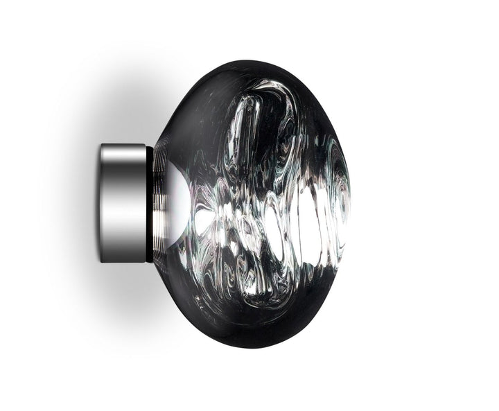 Melt Mini LED Surface Light - Tom Dixon - Wall Sconces - Light Smoke - HORNE