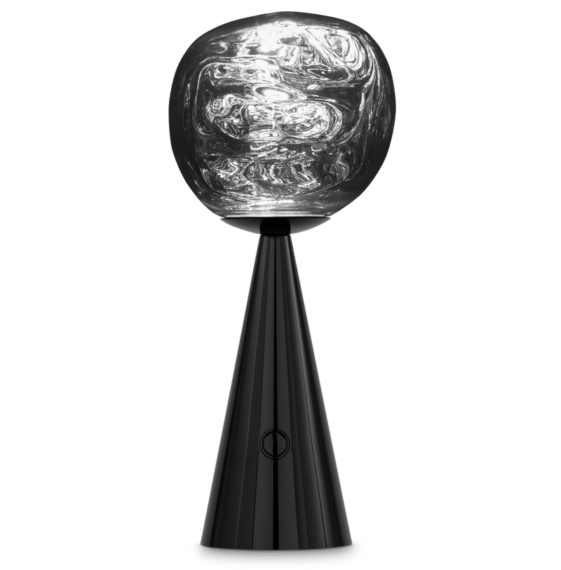 Melt Portable LED Lamp - Tom Dixon - Lighting - Black - HORNE