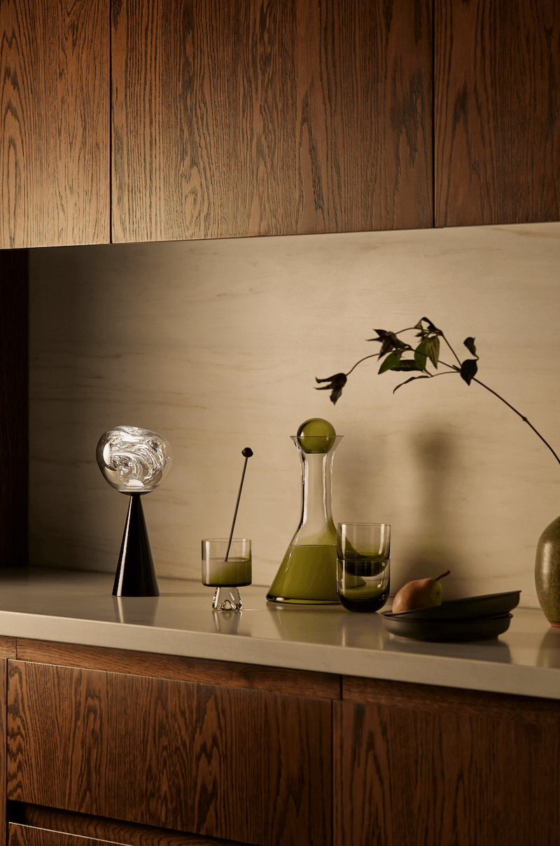 Melt Portable LED Lamp - Tom Dixon - Lighting - Black - HORNE