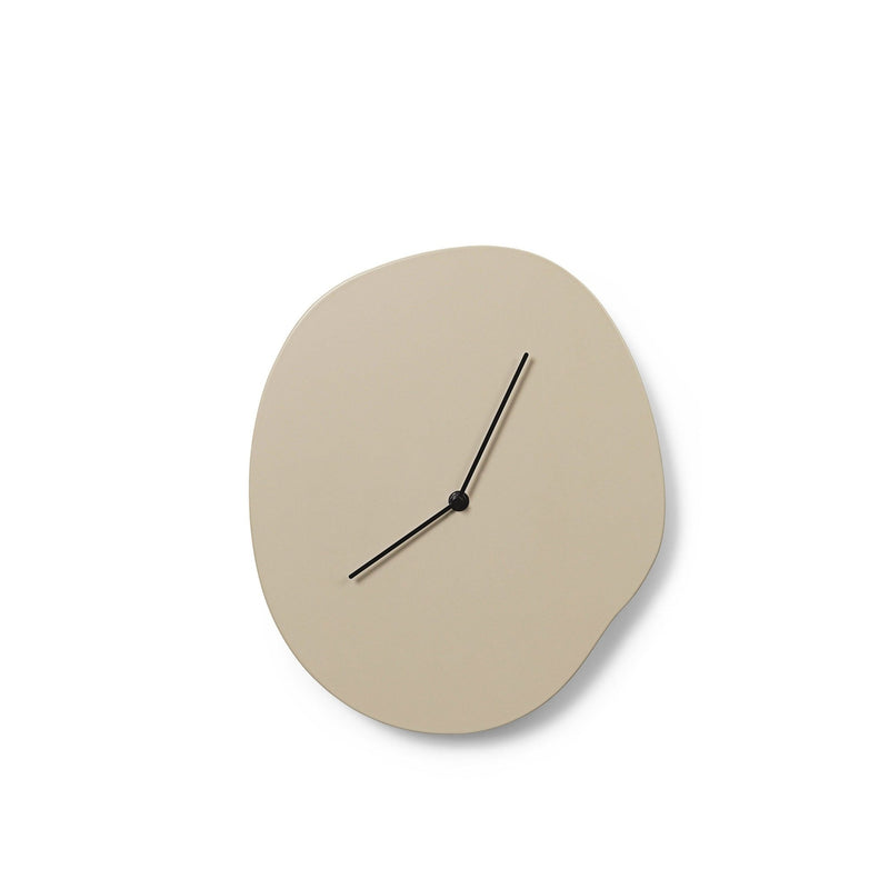 Melt Wall Clock - Ferm Living - Clocks - Blue - HORNE