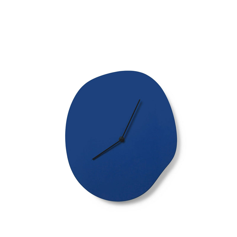 Melt Wall Clock - Ferm Living - Clocks - Blue - HORNE