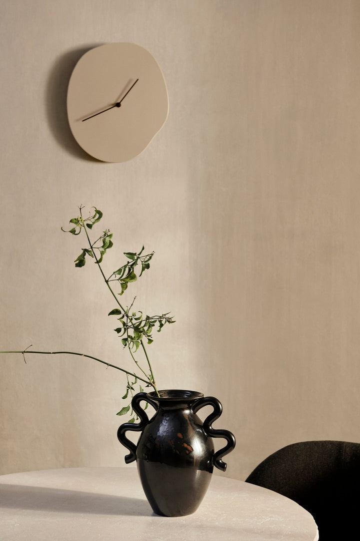 Melt Wall Clock - Ferm Living - Clocks - Cashmere - HORNE