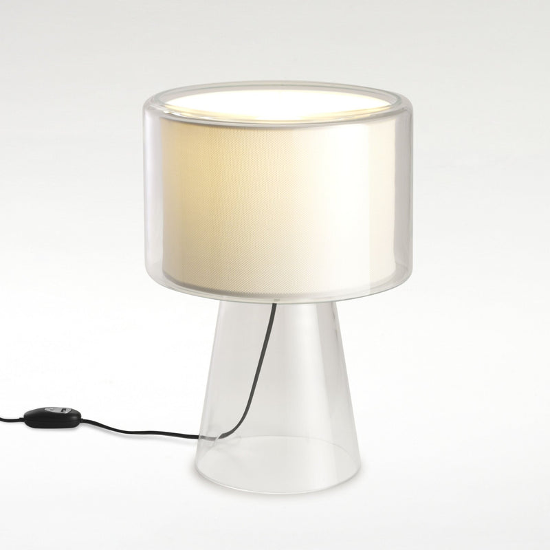 Mercer Table Lamp - Large - Marset - Table + Task - Pleated White - HORNE