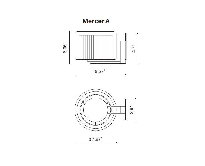 Mercer Wall Light - Marset - Wall Sconces - White - HORNE