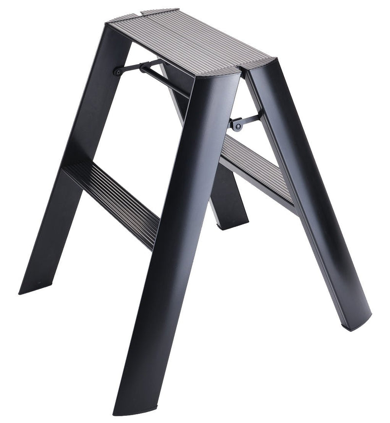 Metaphys Lucano Stepstool 2 - Step - Hasegawa USA Inc - Ladder + Step Stool - White - HORNE