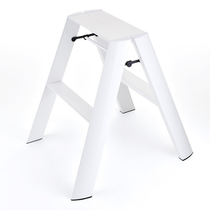 Metaphys Lucano Stepstool 2 - Step - Hasegawa USA Inc - Ladder + Step Stool - White - HORNE