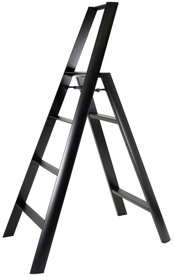 Metaphys Lucano Stepstool 4 - Step - Hasegawa USA Inc - Ladder + Step Stool - Black - HORNE