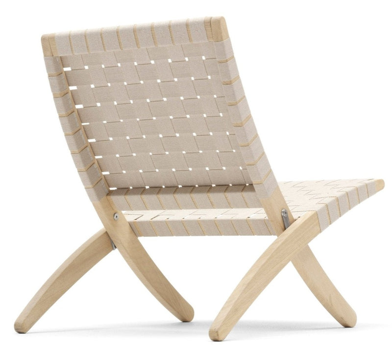 MG501 Cuba Chair - Cotton Webbing - Carl Hansen & Son - Chairs - Soaped Oak/Natural Webbing - HORNE
