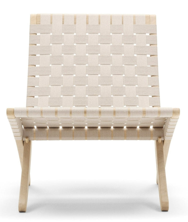 MG501 Cuba Chair - Cotton Webbing - Carl Hansen & Son - Chairs - Soaped Oak/Natural Webbing - HORNE