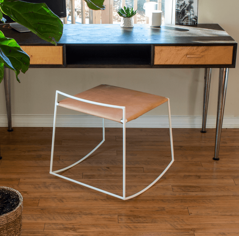 Mia Rocking Stool - Tronk - Stools + Benches + Ottomans - Black - HORNE