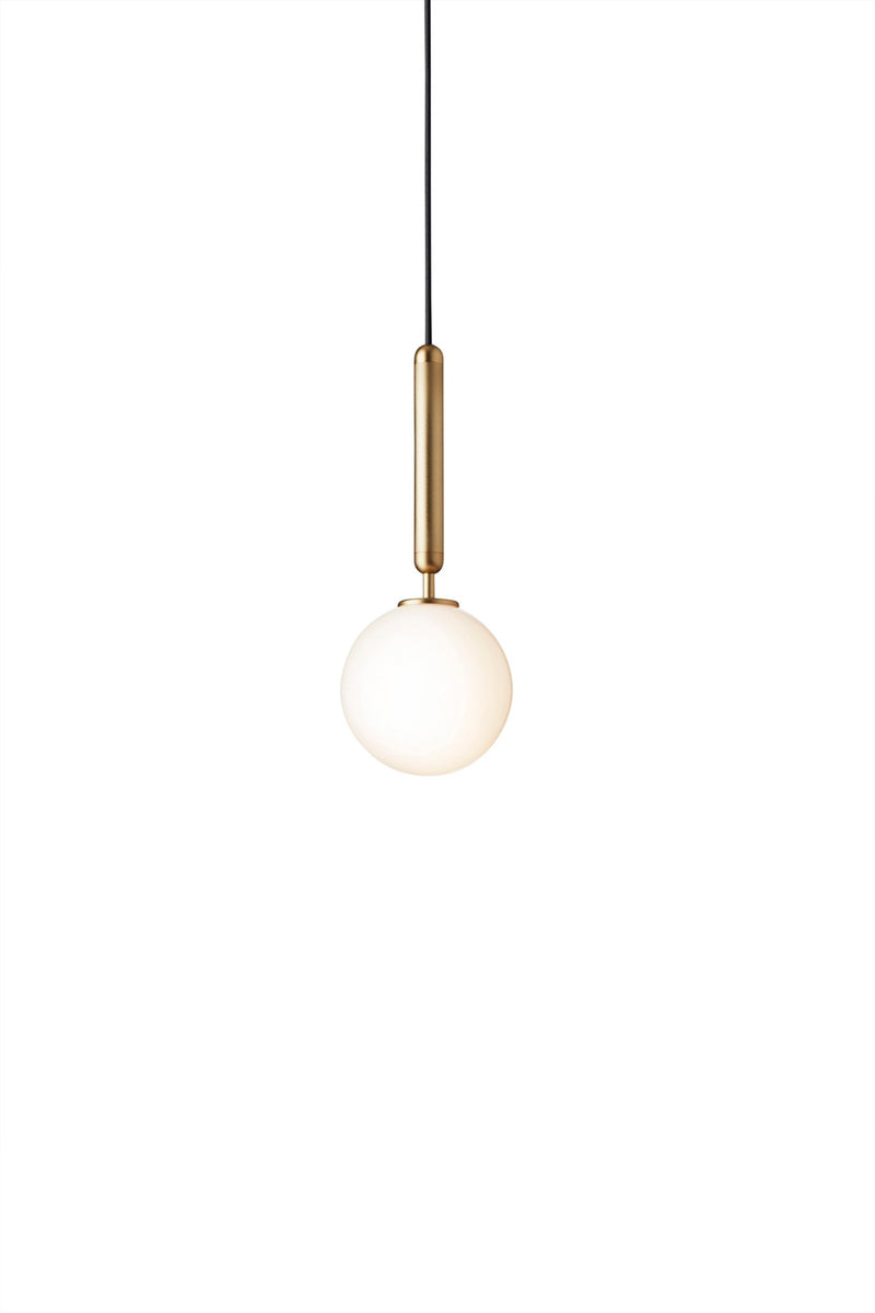 Miira 1 Pendant - Nuura - Pendants - Small - Rock Grey/Opal White - HORNE