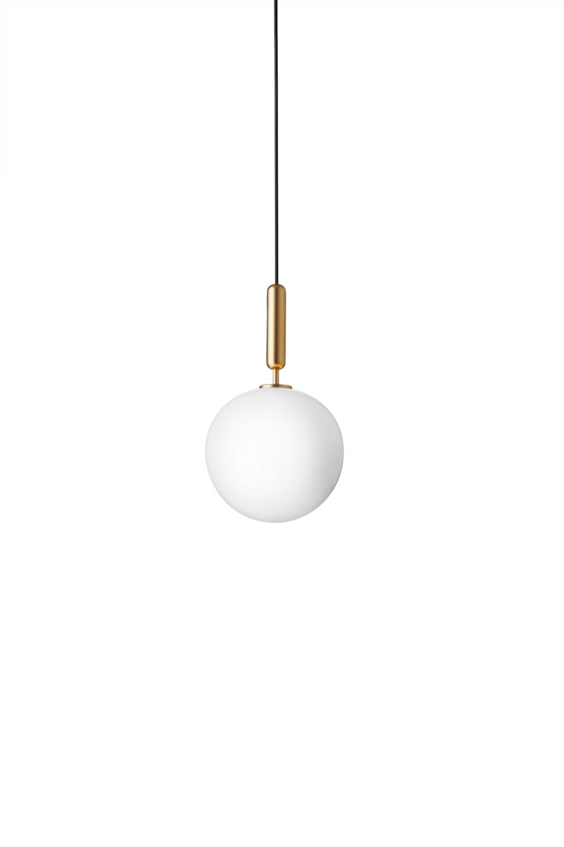 Miira 1 Pendant - Nuura - Pendants - Small - Rock Grey/Opal White - HORNE