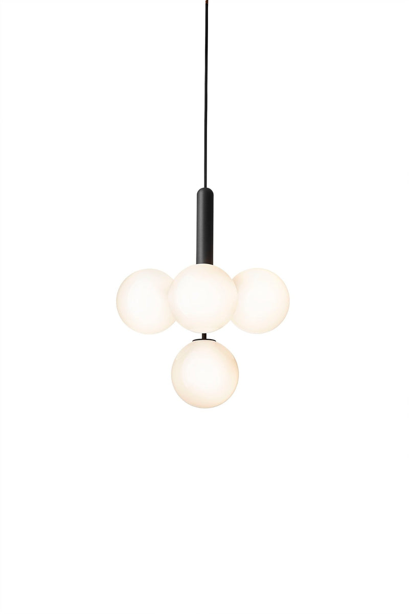 Miira 4 Pendant - Nuura - Pendants - Brass/Optic Clear - HORNE