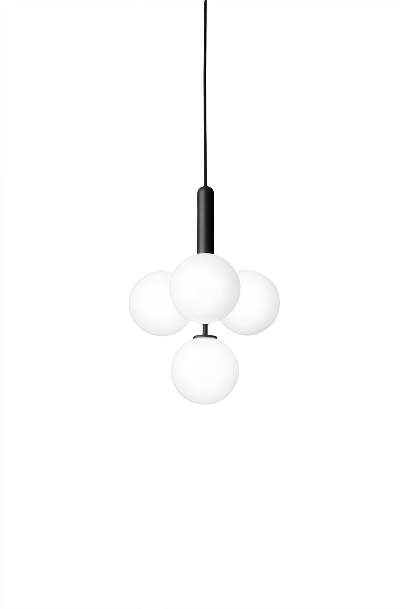 Miira 4 Pendant - Nuura - Pendants - Brass/Optic Clear - HORNE