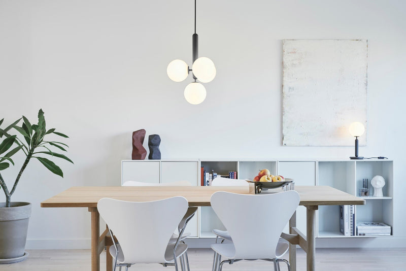 Miira 4 Pendant - Nuura - Pendants - Brass/Optic Clear - HORNE