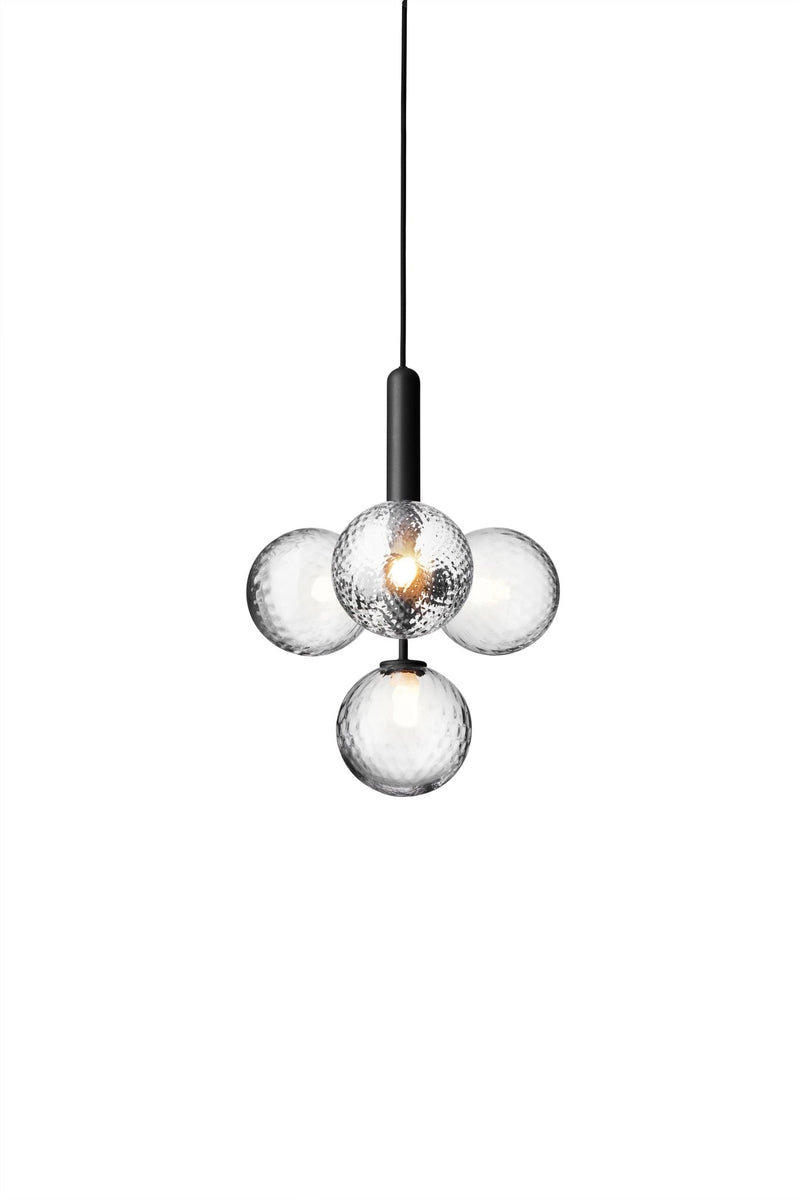 Miira 4 Pendant - Nuura - Pendants - Brass/Optic Clear - HORNE