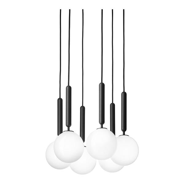 Miira 6 Pendant - Large - Nuura - Pendants - Brass/Optic Clear - HORNE